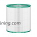 Dyson 305158-01 Pure Cool Link Air Purifier & Fan  Desk Tower Filter  Wifi-enabled  White (Complete Set) w/ Bonus: Premium Microfiber Cleaner Bundle - B075J76B54
